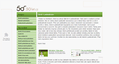 Desktop Screenshot of 50let.cz